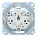 Miniatyrbild 4 av 6: Merten SCHUKO hylsa anth med gångjärnslock IP44 MEG2414-0414 (MEG2414-0414)