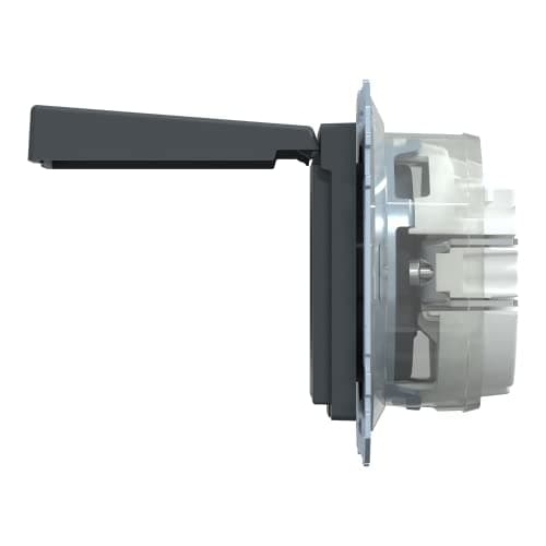 Merten SCHUKO hylsa anth med gångjärnslock IP44 MEG2414-0414 (MEG2414-0414)