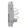 Miniatyrbillede 5 af 6: Merten rumtemperaturregulatormodul, aluminium MEG5779-0460 (MEG5779-0460)