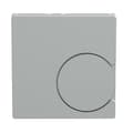 Miniatyrbillede 2 af 6: Merten rumtemperaturregulatormodul, aluminium MEG5779-0460 (MEG5779-0460)