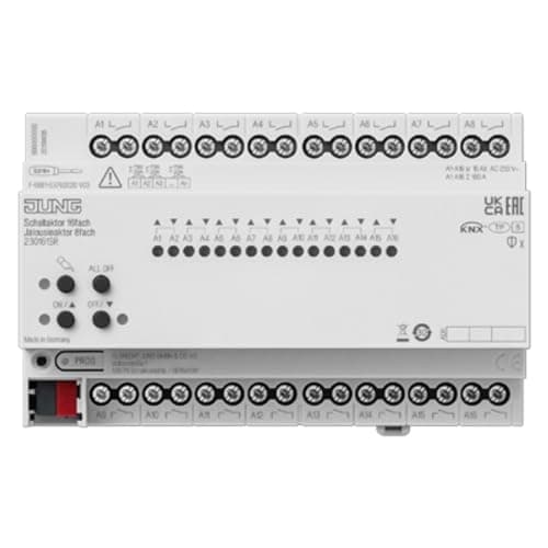 Jung KNX persienneaktuator 16-fold 230161SR (230161SR)