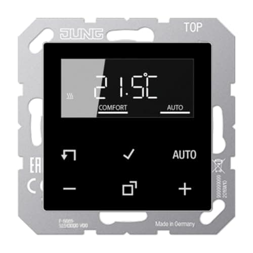 Jung rumtemperaturregulator med display standard TR DA 1790 SW (TRDA1790SW)