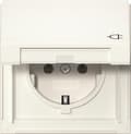 Miniatyrbillede 1 af 2: GIRA 445466 SCHUKO KD Gira TX_44 ren hvid (445466)