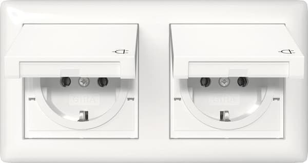 GIRA 415803 SCHUKO KD + sæt IP44 + stel (415803)