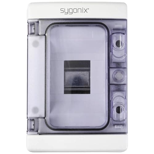 Sygonix SY-5491850 lille fordeler overflademonteret Antal opdelinger = 4 Antal rækker = 1 Indhold 1 stk.