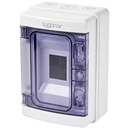Sygonix SY-5491850 lille fordeler overflademonteret Antal opdelinger = 4 Antal rækker = 1 Indhold 1 stk.