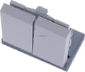 Miniatyrbillede 2 af 2: Gira System 55 Betjeningselement/Centralpladekoblingsudstyr - 0295015 - E34DP