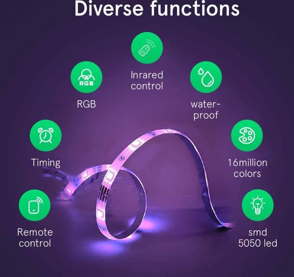 NOUS F1 Smart LED strip 5m RGB WIFI