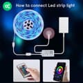Miniatyrbillede 7 af 7: NOUS F1 Smart LED strip 5m RGB WIFI