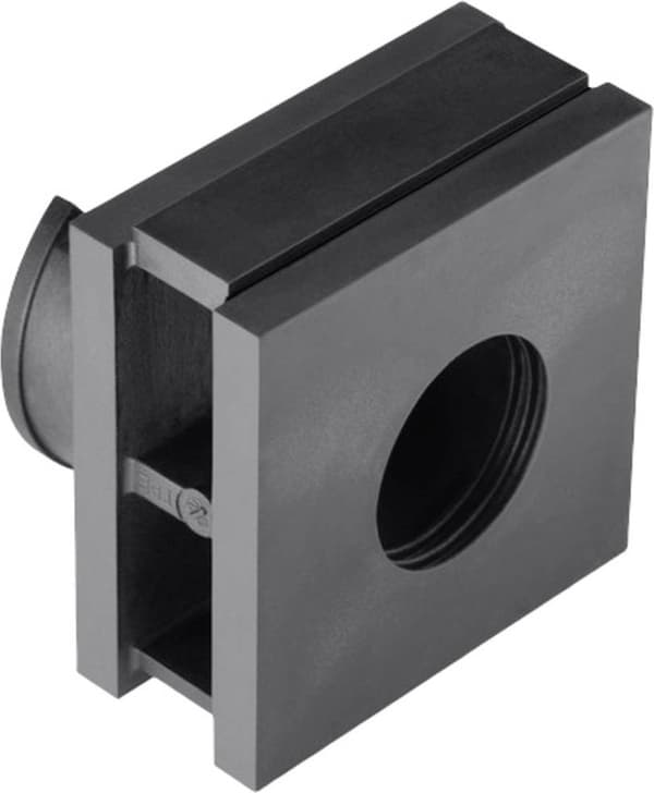 HellermannTyton VP-L_20-21_Ins-sgl-PL-BK Enkelt gennemføring Halogenfri TPE Sort 1 stk.