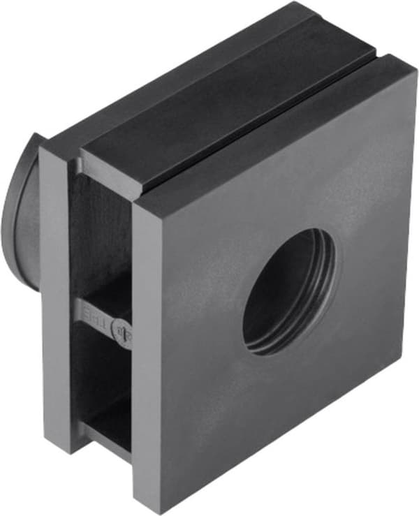 HellermannTyton VP-L_17-18_Ins-sgl-PL-BK Enkelt gennemføring Halogenfri TPE Sort 1 stk.