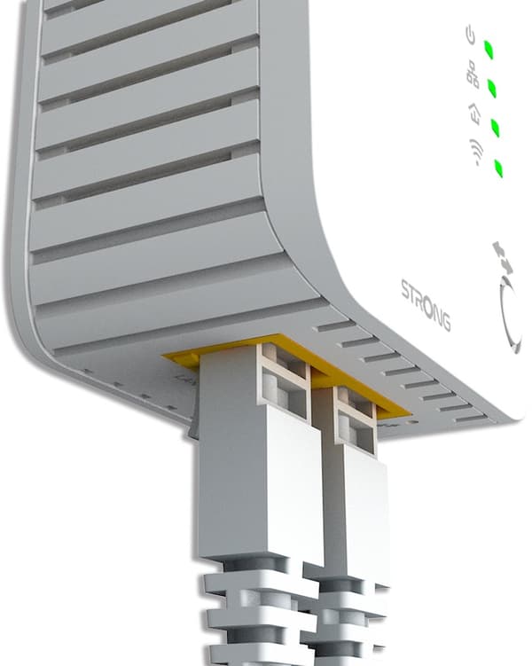Stark Powerline 600 Duo EU V2 - Wi-Fi - 600 MBit/s