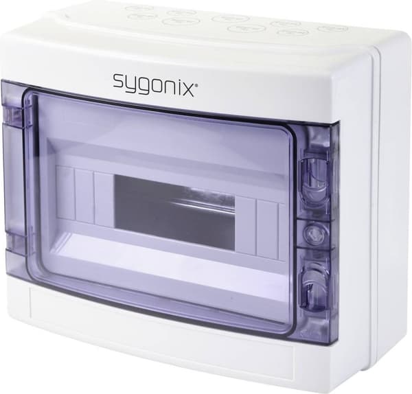 Sygonix SY-5491854 lille fordeler overflademontering Antal fordelinger = 12 Antal rækker = 1 Indhold 1 s