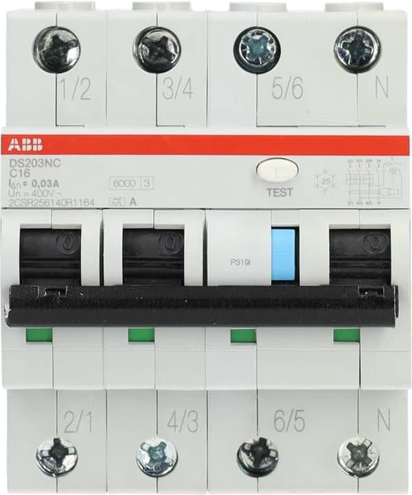 ABB System pro M Compact Jordlækagestrømafbryder - 2CSR256140R1164 - E37CV