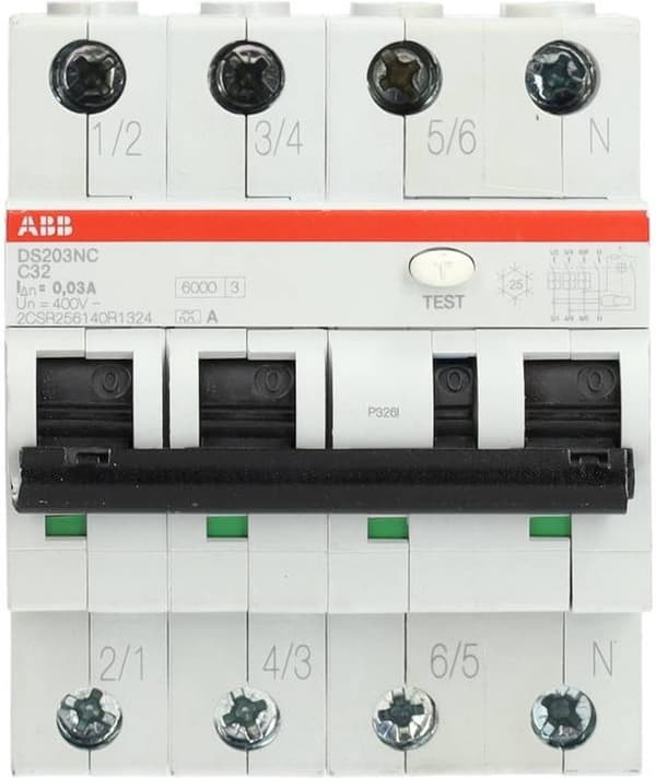 ABB System pro M Compact Jordlækagestrømafbryder - 2CSR256140R1324 - E36YG