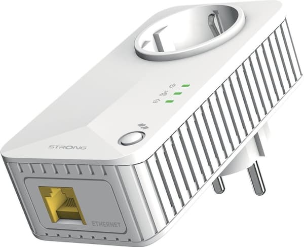 Stærk Powerline 600 triple EU V2 - Ikke Wi-Fi - 300 MBit/s 2,4 GHz