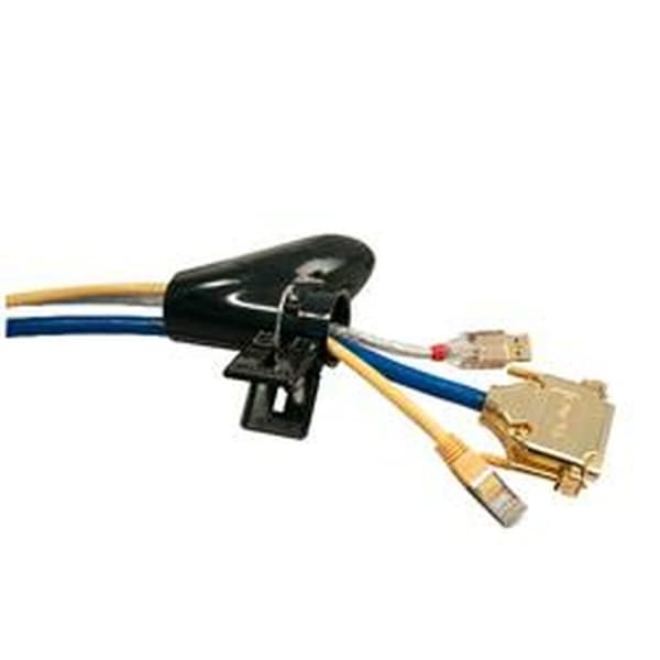 Kabelholder LINDY 40581 Sort