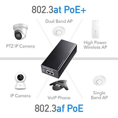 cudy POE300 PoE-injektor 1 GBit/s IEEE 802.3at (25.5 W), IEEE 802.3af (12.95 W) (POE300)