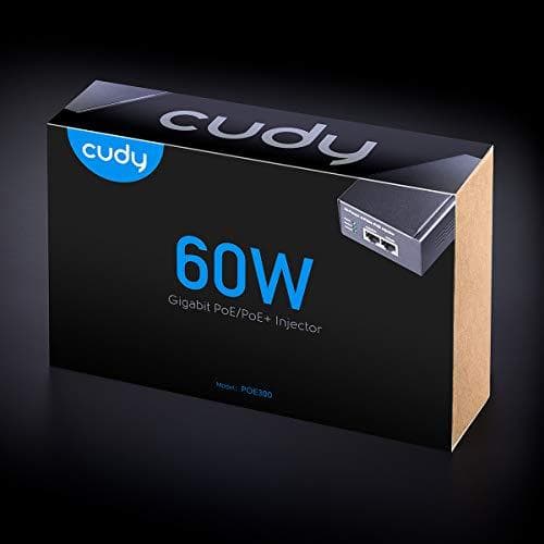 cudy POE300 PoE-injektor 1 GBit/s IEEE 802.3at (25.5 W), IEEE 802.3af (12.95 W) (POE300)