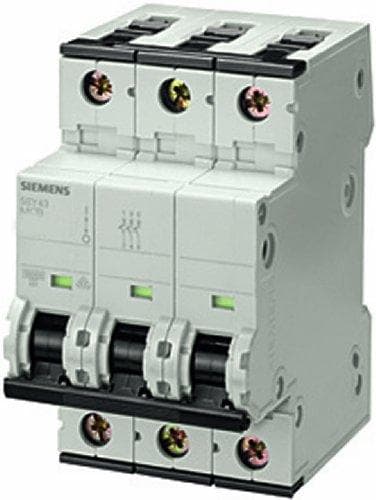 Siemens pienoiskatkaisija 70 lisävaruste 10 kA curva-b 3-napainen 40 A
