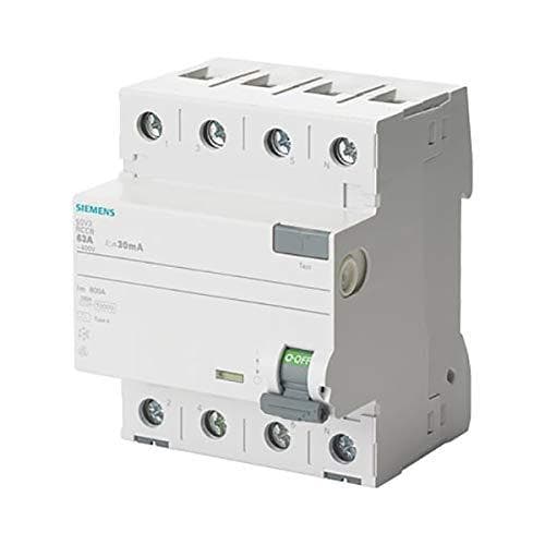 Siemens FI-afbryder 4-polet 25 A 400 V 5SV3642-6 (5SV3642-6)