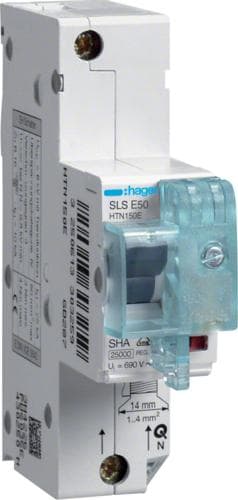 SLS switch HTN150E 1-polet 50A til DIN-skinne (HTN150E)
