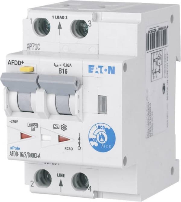 Eaton 187204 Palosuojakytkin 2-napainen 16 A 0,03 A 230 V AC 1 kpl