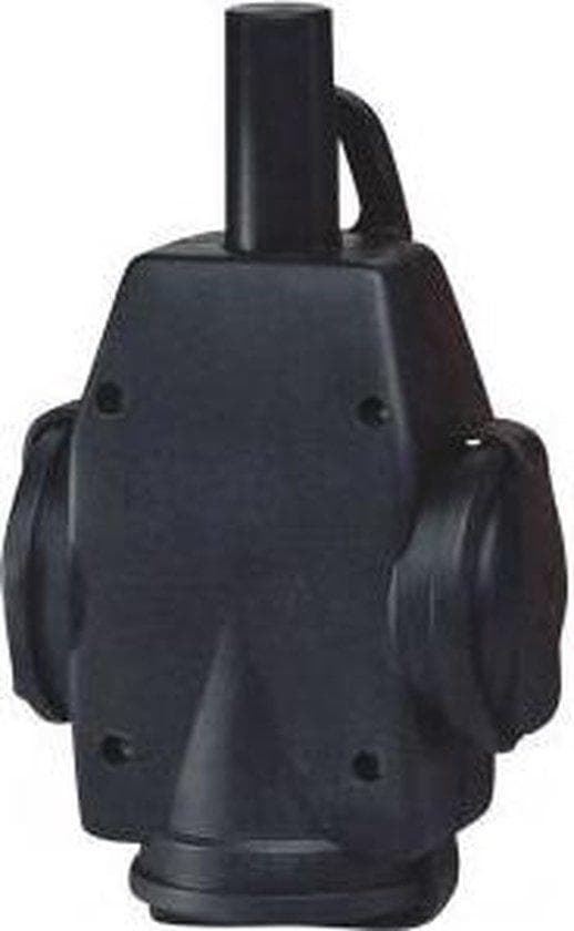 ABL Schuko gummi ophængskobling 1473190 sort 2-polet+E 16A 250V 1473190 (1473190)
