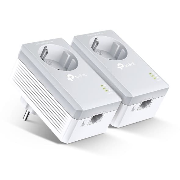 TP-Link Passthrough Powerline 600 startsæt, 1 port