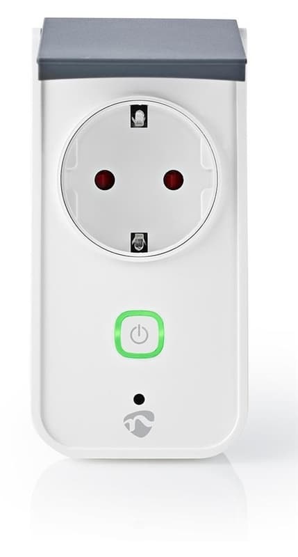 Nedis SmartLife Älypistorasia | Wi-Fi | IP44 | Virtamittari | 3680 W | Maadoitettu virtaliitin / Tyyppi F (CEE 7/7) | -30 - 40 °C | Android™ / IOS | H
