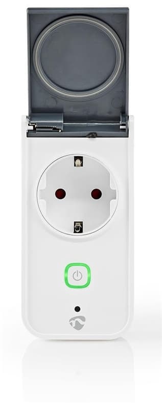 Nedis SmartLife Älypistorasia | Wi-Fi | IP44 | Virtamittari | 3680 W | Maadoitettu virtaliitin / Tyyppi F (CEE 7/7) | -30 - 40 °C | Android™ / IOS | H