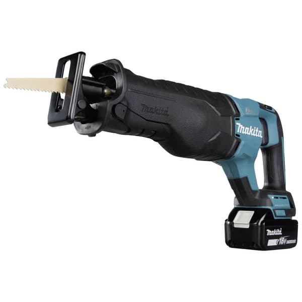 Makita Tigersåg Batteridriven DJR187RT inkl. 1x batteri, inkl. laddare, inkl. väska 18 V 5 Ah