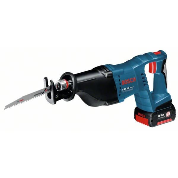 Bosch Professional GSA 18 V-LI Tigersåg Batteridriven 060164J007 inkl. väska, exkl. batteri/laddare 18 V