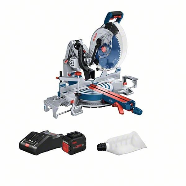 Bosch Professional Geringssavkasse Gcm18v-305gdc 2x12 Proc Como Gal 18v-160