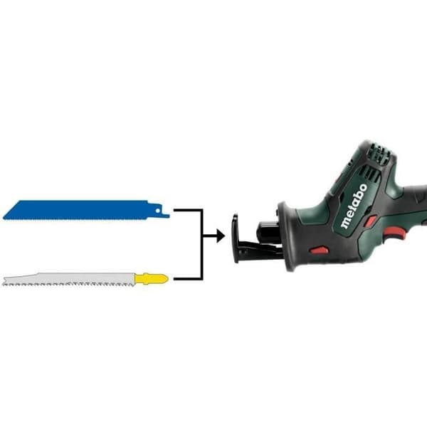 Batteridriven tigersåg - METABO - SSE 18 LTX Compact - 18 V - MetaBOX 145