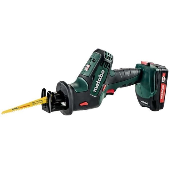 Metabo SSE 18 LTX Compact 602266500 akkupuukkosaha - 2 x 18 V / 2 Ah Li-ion - puu - 3100 rpm