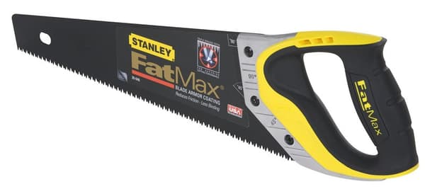 Stanley 2-20-530 handsåg 55 cm Svart, Gul