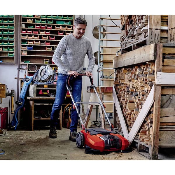 Einhell Akku-Kehrmaschine TE-SW 18/610 Li-Solo Sopmaskin Batteri Arbetsbredd 61 cm 1 st