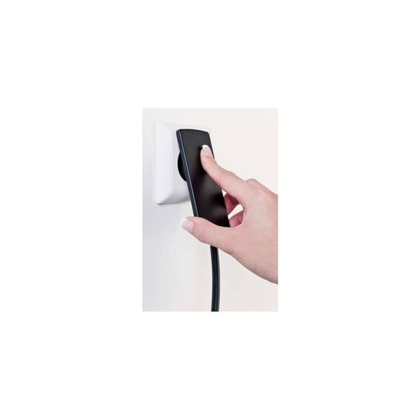 EVOline 151000156100 Grenuttag 3x Svart Skyddskontakt 1 st