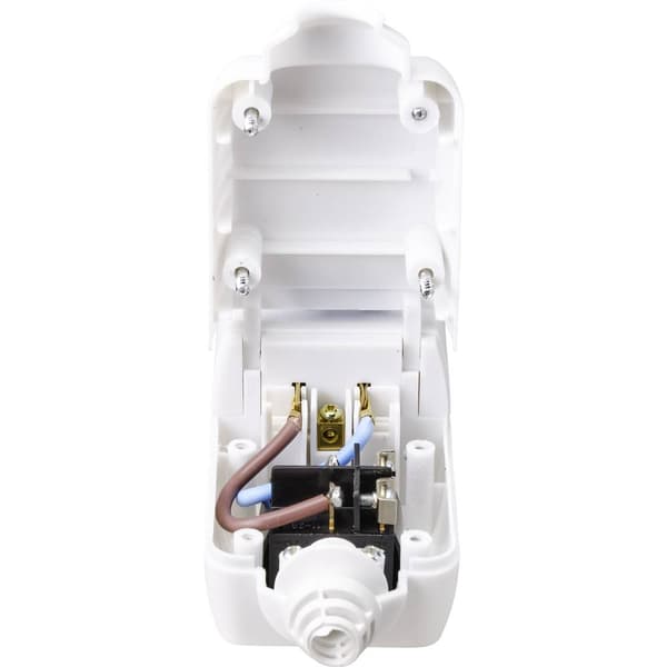 Sygonix BT-2372210 Förgreningsdosa med brytare 3x Vit 1 st