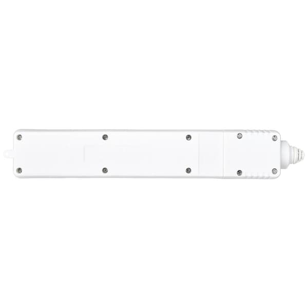 Sygonix BT-2372211 Förgreningsdosa med brytare 5x Vit 1 st