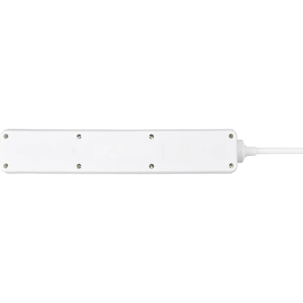 Sygonix SY-4890994 Grenuttag Vit Skyddskontakt 1 st