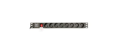 GEMBIRD POWER DISTRIBUTION UNIT RACK 19 PDU EG-PDU-014 1U 16A 8X SCHUKO KABEL 3M