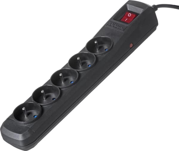 Activejet sort strømskinne med ledning ACJ COMBO 5G/5M/BEZP. AUTO/CZ