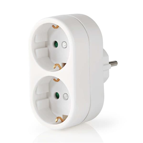Nedis Virtapistoke Jakaja | Tyyppi F (CEE 7/7) | 250 V AC 50 Hz | Maadoitettu virtaliitin / Tyyppi F (CEE 7/7) | 250 V AC 50/60 Hz | 16.0 A | 3500 W |