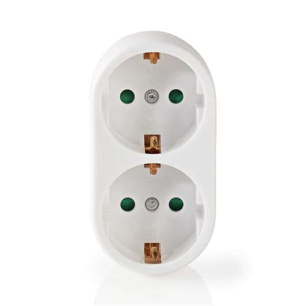 Nedis Virtapistoke Jakaja | Tyyppi F (CEE 7/7) | 250 V AC 50 Hz | Maadoitettu virtaliitin / Tyyppi F (CEE 7/7) | 250 V AC 50/60 Hz | 16.0 A | 3500 W |
