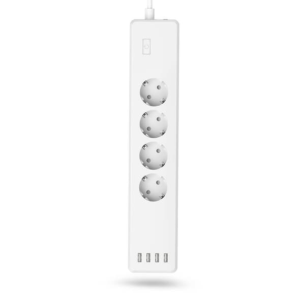 Hama WiFi Power strip 4-way ylikuormitussuoja