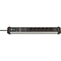 Pikkukuva 1 / 2: brennenstuhl Premium-Protect-Line 60 000 A jatkojohto ylijännitesuojalla ja USB 6-tie 3m H05VV-F 3G1,5