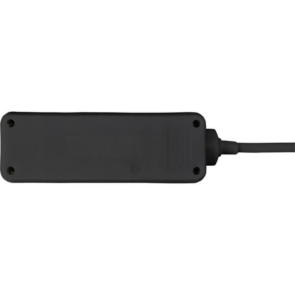 Sygonix SY-4890978 Grenuttag Svart Skyddskontakt 1 st