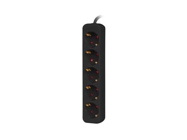 Listwa przedłużacz 3m 5X230v c PS0-05F-0300-BK